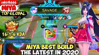 MIYA BEST BUILD IN 2020 | TOP GLOBAL MIYA rebirth666 - MOBILE LEGENDS
