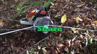 Chainsaw Winch Testing