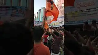 Prabhas Anna Fans Hungama at Rtc x road
