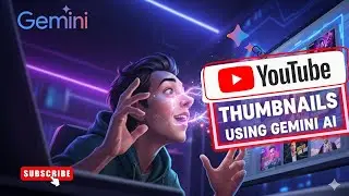 YouTube THUMBNAIL Design using Gemini AI 🤖 Hindi | Urdu