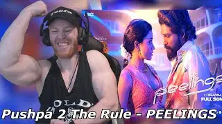 PEELINGS (Video  Song) | Pushpa 2 The Rule | Allu Arjun | Sukumar | DSP • Reaction By Foreigner