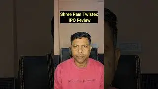 🧵 Textile Sector IPO! Shree Ram Twistex IPO Explained