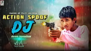 Dj Movie Fight Spoof video | Allu Arjun As a Little Dj (dhruva Jaganadham) |
