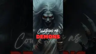 Countries as Demons | Bone-Chilling Dark Entities | AI-Generated Art | Haunting Visual Experience