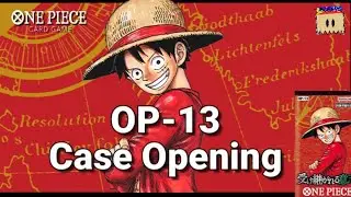 One Piece TCG: OP-13 Case Opening!