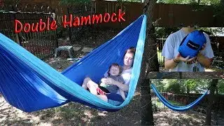 🍀 DOUBLE CAMPING HAMMOCK 🦋 2 PEOPLE PORTABLE HAMMOCK 👈