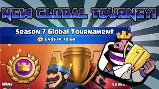 NEW GLOBAL TOURNAMENT! NEW REWARDS AND COOL EMOTE! | Clash Royale
