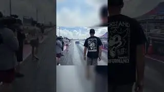 Leroy the Savage: Epic Burnout on the Race Track! #shorts