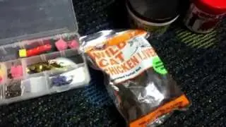 catfish bait review secret 7 , wild hog and wild cat chicken liver