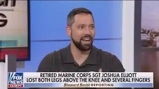 Sgt Josh Elliott (Ret) Fox News Memorial Day 2019 w Trace Gallagher