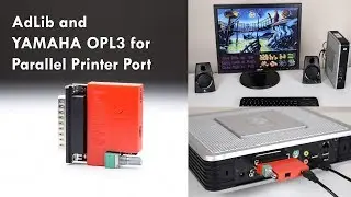 OPL3LPT AdLib и звуковая карта YAMAHA OPL3 для параллельного порта принтера
