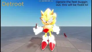 Super Sonic Fleetway Beatbox Emote EXTENDED