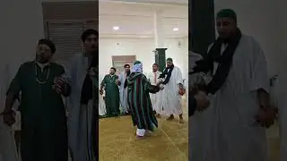 استقبال الشيخ محمد الدوفاني الليبي في المغرب الأقصى - حضرة مغربية سماع صوفي مغربي