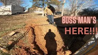 Small Concrete Job With The BOSS MAN