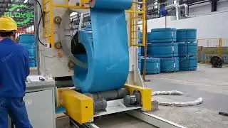 vertical ring wrapping machine/film wrapping machine