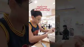 Me so hungry eating at Funmart😎#eating #sohungry #asmr #eatingwithme #funmart #koreanfood