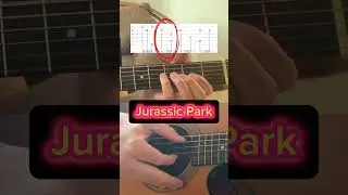 Jurassic Park Theme - Easy Acoustic Guitar Tab
