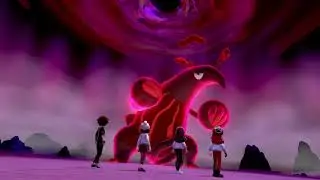 Shiny Clip - Shiny Heatmor in Max Raid Battles in Pokemon Sword!
