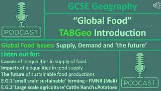 Podcast Audio Global Food TABGeo