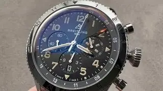 Breitling Super AVI B04 Chronograph GMT P-51 Mustang AB04453A1B1A1 Breitling Watch Review