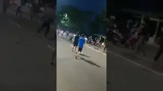 allstar VS jakarta gangster (kiri allstar kanan gangster)