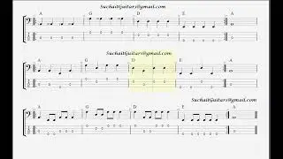 Open Strings Exercise - Bass Guitar Lessons.