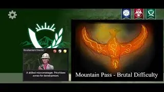 Rebel Inc ios Gameplay - Development Director - Mountain Pass - Brutal