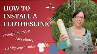 How to Install a Pulley Clothesline to Save Time & Energy