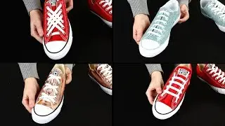 6 fa&ccedil;ons cr&eacute;atives de faire ses lacets