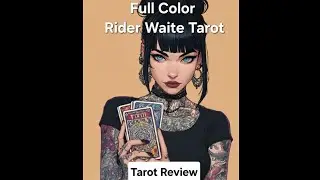 Full Color Rider Waite Tarot: Full Visual Tarot Deck Review by Koko Una Tarot
