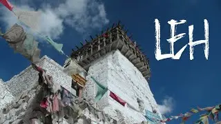 EXPLORING LEH Palace and Monastery 🇮🇳 LADAKH INDIA | Tsemo Gompa | Prayer Flags