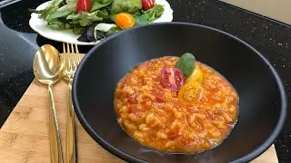 Tomaten Reis Eintopf mit nur 5 Zutaten einfach / jemek me domate dhe oriz me vet&euml;m 5 p&euml;rb&euml;r&euml;s yummy