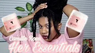 DID IT FLAKE AGAIN THIS TIME? Wash Day Using Camille Rose Her Essentials Collection