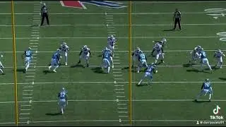 Darrynton Evans Buffalo Bills RB touchdown vs Panthers #nfl #nflfootball #billsmafia #buffalobills