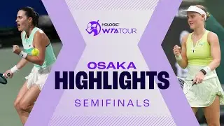 Birrell & Lamens in semifinal action in Osaka | WTA Match Highlights
