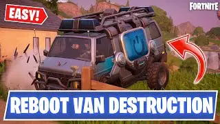 Fortnite - How to *EASILY* Destroy objects while in a Reboot Van (Full Guide)