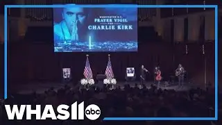 White House holds prayer vigil for Charlie Kirk