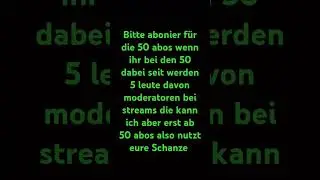Wer aboniert kann moderator werden