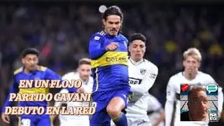 EN UN FLOJO PARTIDO DEBUTO EN LA RED CAVANI / BOCA 3 - PLATENSE 1