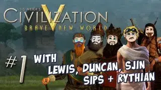 Civ 5 Multiplayer Challenge Part 1: Elephant Racing Show