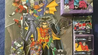 Tazos BATMAN DKV - Colección de 36 tazos + 36 cards