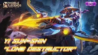 НОВЫЙ ЭПИЧЕСКИЙ ОБЛИК ЛИ СУН-СИНА | ОДИНОКИЙ РАЗРУШИТЕЛЬ | Mobile Legends: Bang Bang