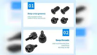 Review: 420pcs Computer Screws, Motherboard Standoffs Kit for Motherboard Laptop Computer Case...
