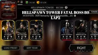 HELLSPAWN TOWER FATAL 80 LAP2| MK MOBILE 💯