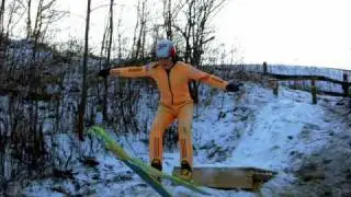 Skoczkowie z Łodzi- pierwszy trening na K5