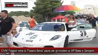 Fasano, CIVM, Faggioli vince la ''Fasano-Selva'' paura per gli incidenti ai VIP Bassi e Genoardi