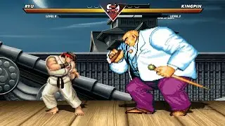 Ryu vs Kingpin  - High level Awesome fight!