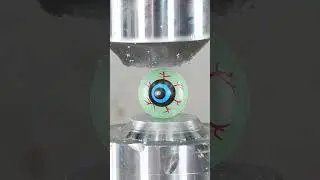 Crushing Chocolate Coins!🍫💛💥Sweetest Treasure Destruction Ever!😱✨ #hydraulicpress #satisfying #viral