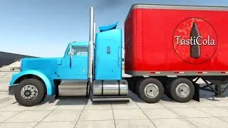 BeamNG Drive - T 300 Custom Semi Truck Suspension Test