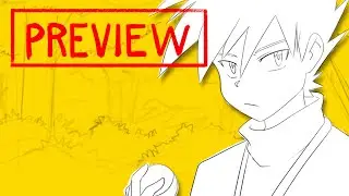 Pok&eacute;mon SPECIAL Anime - Preview - Rough Animation